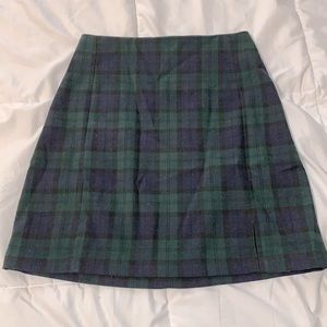 Brandy Melville Dana Plaid Skirt